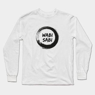 Wabi-Sabi japanese concept Long Sleeve T-Shirt